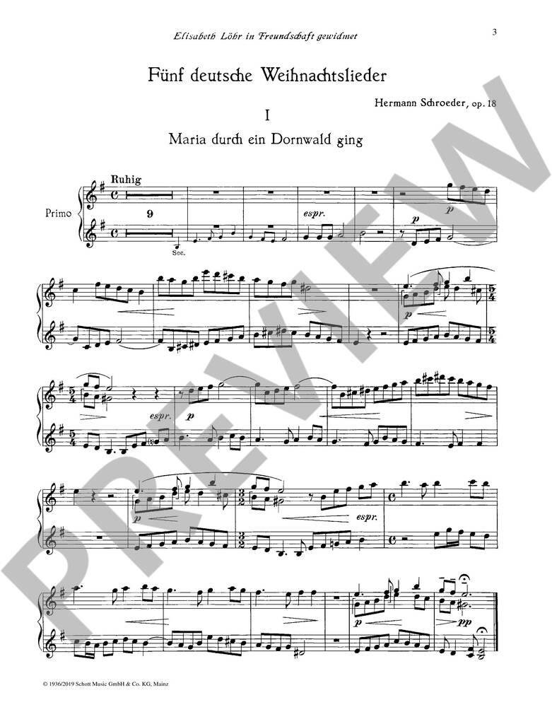 Deutsche Weihnachtslieder(5)